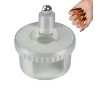 Imán Giratorio De Ojos De Gato - Imanes Giratorios Automáticos De Ojos De Gato Para Uñas | Herramienta De Uñas Portátil Para Principiantes Para Mujeres Y Niñas, Salón, B-lanco (Con Bola De Acero)