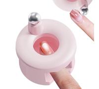 Imán giratorio para uñas, imán de esmalte de uñas de 4,6 x 4,6 x 2,7 cm, herramientas profesionales para uñas, herramienta magnética giratoria, herramienta de succión de cuentas de vidrio para esposas