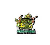 Imán grueso con diseño de las Tortugas Ninja de las Tortugas Ninja