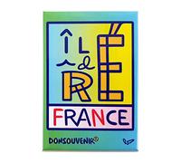 IMAN ÎLE DE RÉ Francia. MAGNETICO Souvenir DE Francia