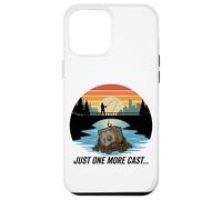 Imán Just One More Cast Safe Cracker Fishing Treasure Carcasa para iPhone 12 Pro MAX