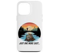 Imán Just One More Cast Safe Cracker Fishing Treasure Carcasa para iPhone 13 Pro MAX