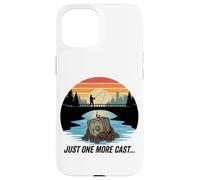 Imán Just One More Cast Safe Cracker Fishing Treasure Carcasa para iPhone 15