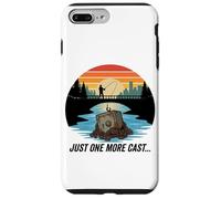 Imán Just One More Cast Safe Cracker Fishing Treasure Carcasa para iPhone 7 Plus/8 Plus