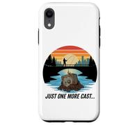 Imán Just One More Cast Safe Cracker Fishing Treasure Carcasa para iPhone XR