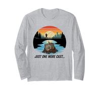 Imán Just One More Cast Safe Cracker Fishing Treasure Manga Larga