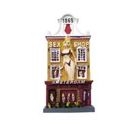 Imán nevera Ámsterdam Barrio Luces Rojas Sex Shop NLD19