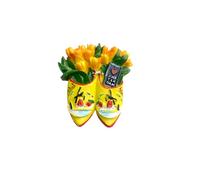 Imán nevera Amsterdam Holland Zuecos Tulipanes NLD07