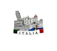 Imán nevera Italia Roma Venecia Milán Florencia Pisa Duomo ITA03