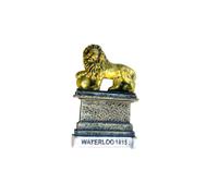 Imán nevera Waterloo 1815 Napoleón derrota Bélgica Estatua BE021