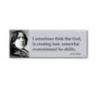 Imán Panorámico - Oscar Wilde 1 - I Sometimes Think