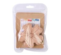 Imán para agujas de costura | Soporte magnético para alfileres para costura,Soporte de agujas de madera con patrón para costura bordado de punto de ocio creativo