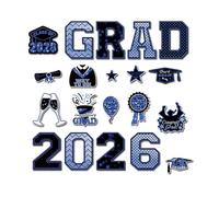 Imán para Automóvil - Novedad Reutilizable De 20 Piezas, Juego De Decoración para Automóvil, Pegatinas Magnéticas De 2026 | Adhesión Multisuperficie, Exhibición Automática, Garaj