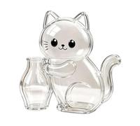 Imán para bigotes de gato, bonito contenedor de bigotes de gatito, de colección de pelo de gato, para amantes de los animales, padres, mujeres, hombres, cocina, hogar, apartamento, sala de estar