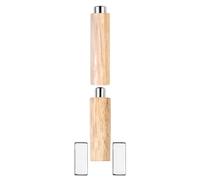 Imán para esmalte de uñas, imanes para uñas, mango de madera, imán de uñas fuerte, magnético multifuncional, bolígrafo cilíndrico extraíble, dispositivo hecho a mano para principiantes