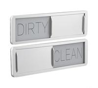 Imán para lavavajillas, indicador de señal limpia y sucia, metal fuerte de doble cara para organización de cocina y estilo de decoración moderna (C)