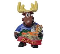 Imán para nevera 3D de Tallin Estonia para regalo, resina hecha a mano, imán para nevera Tallin para el hogar y la cocina, colección de decoración