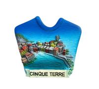 Imán para nevera Cinque Terre Riviera Liguria Génova ITA28