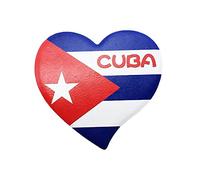 Imán para nevera con bandera 3D de Cuba, regalo de recuerdo, hecho a mano, decoración del hogar y la cocina, colección de imanes para nevera