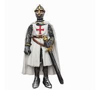Imán para nevera con diseño de caballeros templarios en 3D de Jerusalén, recuerdo de viaje, hogar, cocina, frigorífico, decoración magnética