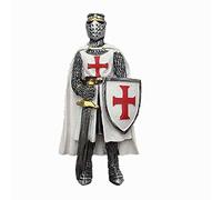 Imán para nevera con diseño de caballeros templarios en 3D de Jerusalén, recuerdo de viaje, hogar, cocina, frigorífico, decoración magnética