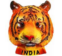 Imán para nevera con diseño de tigre india para decoración de nevera, resina, manualidades, pizarra blanca