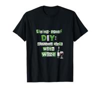 Imán para Nevera con Texto en inglés Adulting Is Hard Wine Camiseta
