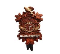 Imán para nevera de Bosque Negro Black Forest Schwarzwald Alemania GER13 | Imán magnético 3D Souvenir Viaje Vacaciones Colección - Bosque Negro Forest Reloj Cuco Alemán Alemania