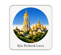 Imán para nevera de Kyiv Pechersk Lavra, Ucrania, recuerdo de viaje