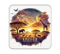 Imán para nevera del Parque Nacional Kruger, Sudáfrica, recuerdo de viaje, regalo coleccionable