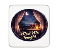 Imán para nevera Meet Me Tonight, para parejas: regalo romántico y de San Valentín para parejas