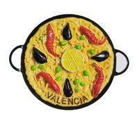 Imán para nevera Valencia España en 3D, regalo de recuerdo, resina hecha a mano, colección de decoración para el hogar y la cocina