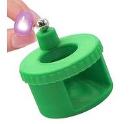 Imán para Uñas,Copa de Vidrio Giratoria para Manicura - Imán Profesional para Uñas,para Salón en Casa, Estudio de Arte, Principiantes, Mujeres, Creación de Diseños y