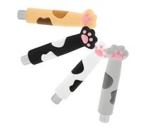 Imán para Uñas de Ojo de Gato Pata Mango de Silicona, 4 Piezas | Diseño Adorable, Fuerza Magnética Buena, Aplicación Rápida, para Manicura y Nail Art