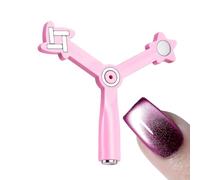 Imán para Uñas - Palito de Arte de Manicura 4 en 1,Imantada para Manicura,para Uso en Casa, Salón o Estudio de Práctica