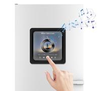 Imán Personalizado para Nevera con Álbum de Música, Reproductor y Foto Integrados - Calcomanía para Refrigerador