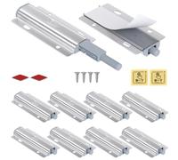 Iman Puerta Armario Presion Magnetica Jiayi 10 Pcs Push Open Metal Pestillo Magnetico Amortiguador Cierre Sujetar Puerta de Madera para Cocina Sujeccion Cajon Cerradore Mueble Cerrojo Iman Cerradura