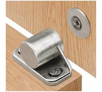 Iman Puerta Armario, Sunivaca 8 Piezas Plateado, Tarea Pesada Cierre Magnetico Puerta Pestillo Puerta Corredera Magnético Pestillo de Cocina Mueble Cierre Cajones Alacena Clausura Cerradura Magnetica
