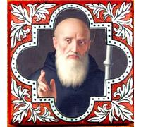 Imán religioso de resina, azulejo de 6 x 6 cm, imágenes de Santos, Jesús y Virgen, artesanal, Made in Italy (San Benedetto)