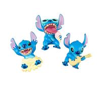 Iman Stitch - Stitch Regalos : 3 Imanes niños 3D (5x6 cm) | Cosas de Stitch : Figuras magnéticas - Decoracion Hogar y Oficina : Merchandising Oficial
