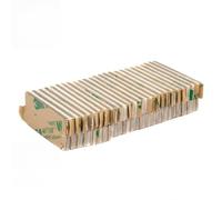 Imanes Autoadhesivos de Neodimio 50x10x2 mm (8 Piezas) | Adhesivo 3M 467MP | Imanes Rectangulares Potentes con Revestimiento de Níquel para Bricolaje, Taller y Aplicaciones Industriales