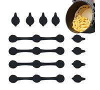 Imanes De Freidora Sin - Clips Magnéticos Para Papel Para Hornear | 4 Piezas Accesorios De Cocina Resistente Al Calor Para Piso Seniors Y Piques