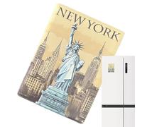 Imanes de fridge patrióticos americanos, bandera americana, imanes de fridge esmalte, decoración patriótica clásica | America 250 Decorations for Kitchen Office Desk Whiteboard Cruise Car Travel Home