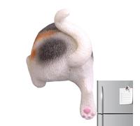 Imanes de gato para refrigerador - Magnético divertido trasero de gato | Resina resistente, creativa, divertida, novedosa, decorativa, divertida, bonita y divertida, añade un toque divertido a tu