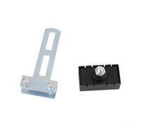 Imanes de interruptor limitador para abridor automático de puertas correderas con soporte de montaje, material compuesto de fibra de vidrio de nailon resistente, resistente a la intemperie y negro (1