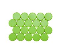 Imanes de Maul de 30 mm y 0,6 kg, redondos, para pizarras blancas, color verde claro