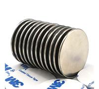 Imanes de neodimio AOMAG N45 1.53 "x 1.53" x 0.75 "