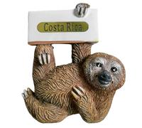 Imanes de nevera 3D de recuerdo turístico de Costa Rica