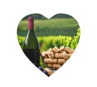 Imanes de nevera con corchos para botella de vino, con estampado de uvas, accesorios de inauguración de la casa, uso diario, cocina, oficina, suministros de regalo