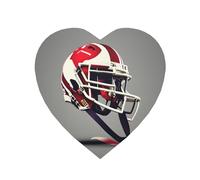 Imanes de nevera con estampado de fútbol americano para el hogar, accesorios de cocina, suministros de vacaciones, decoración de nevera, regalo